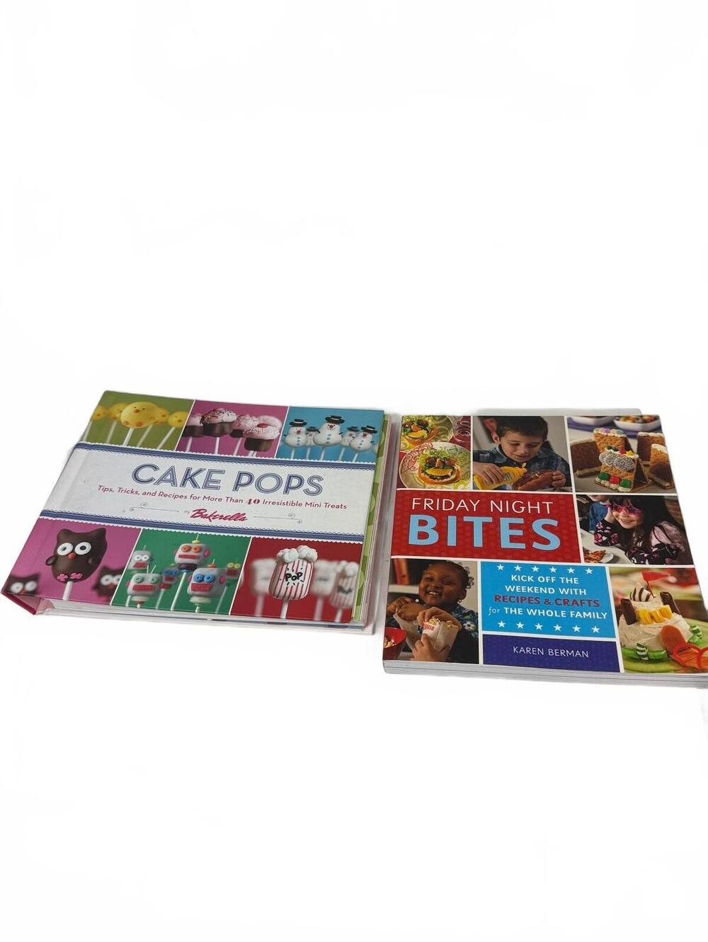 Cake Pops & Friday Night Bites Cookbooks Set